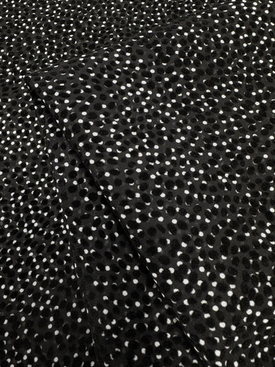 Designer Chiffon - Velvet Spots - 140cm