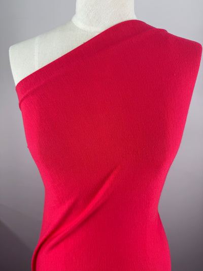 Wool Knit - Red - 135cm