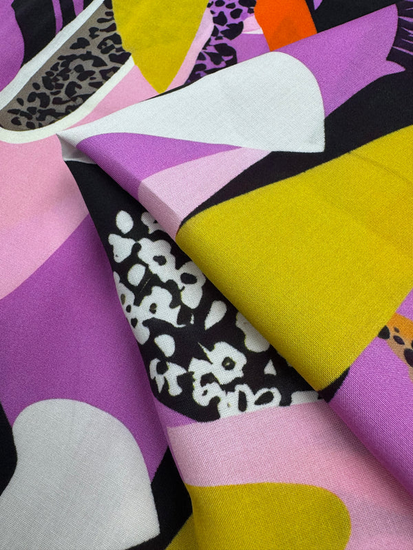 Designer Rayon - Vivid Botanica - 145cm