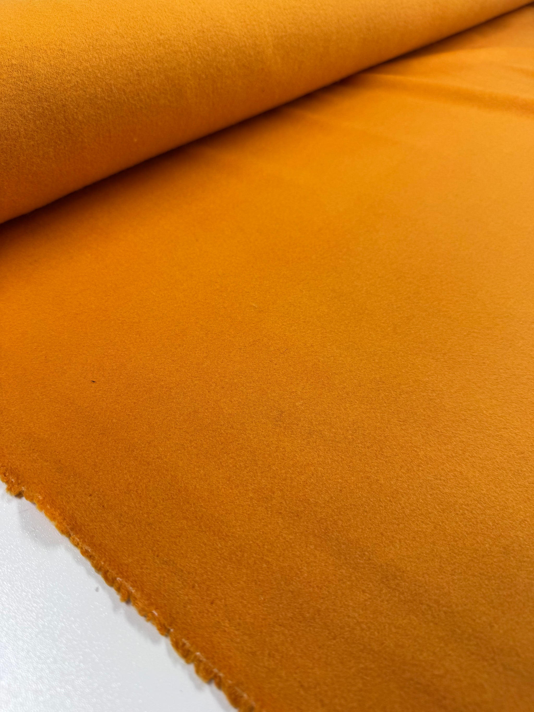 Melton Wool - Saffron - 158cm