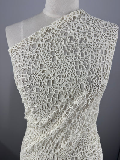 Designer Lace - Pebble - 155cm