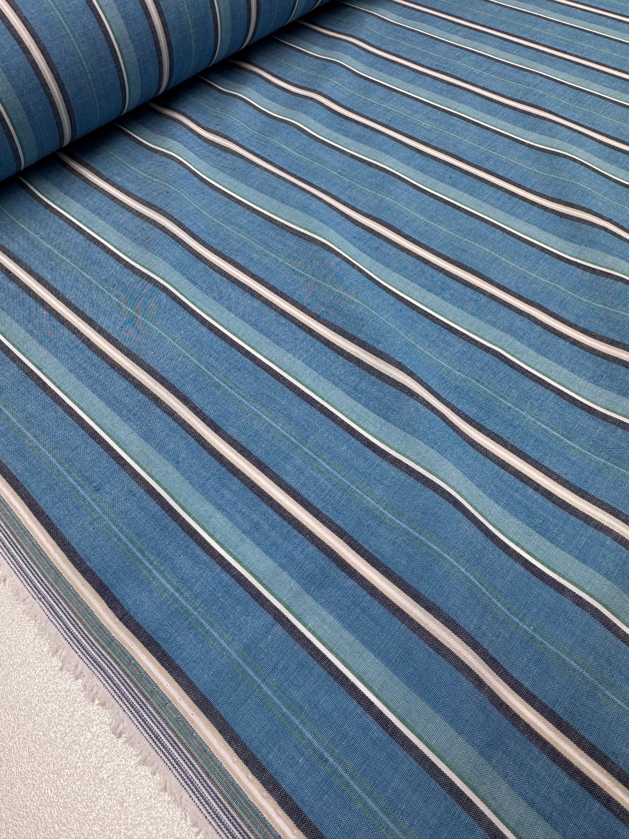 Cotton Voile Stripes - Charlie - 148cm
