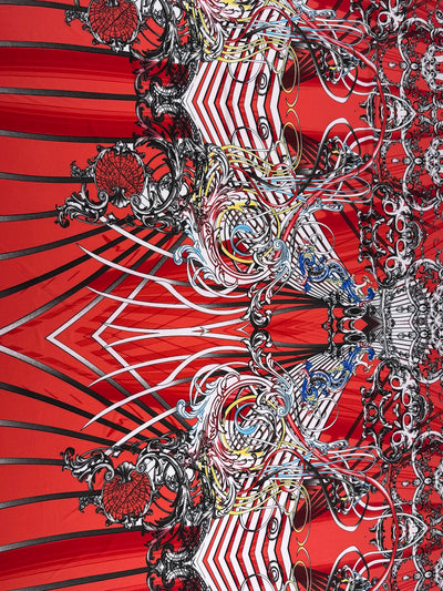 Designer Printed Lycra - Panel - 90x150cm