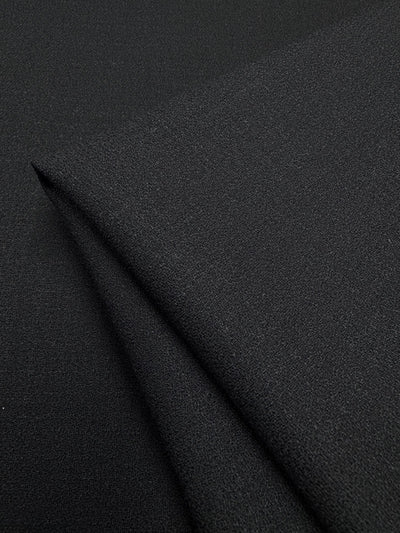 Wool Suiting Crepe - Black - 154cm