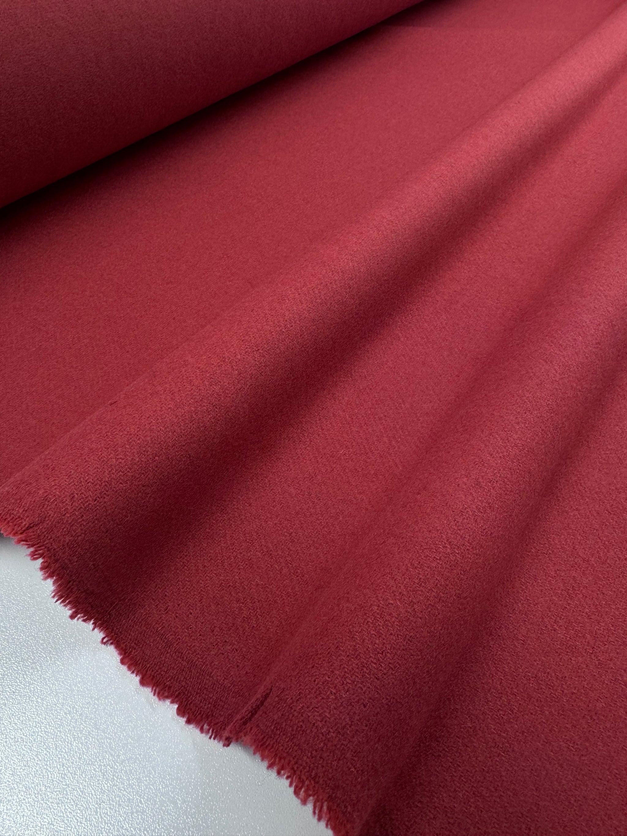 Melton Wool - Rhythmic Red - 155cm