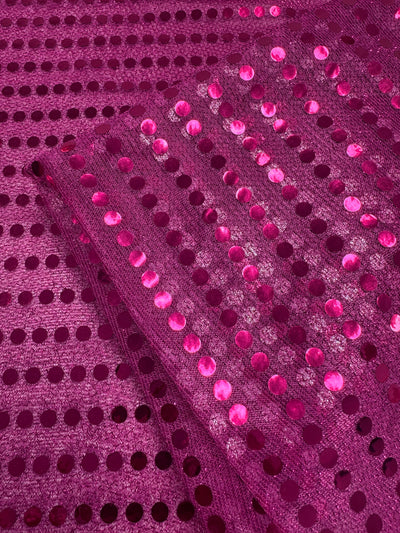 Sequin - Hot Pink - 112cm