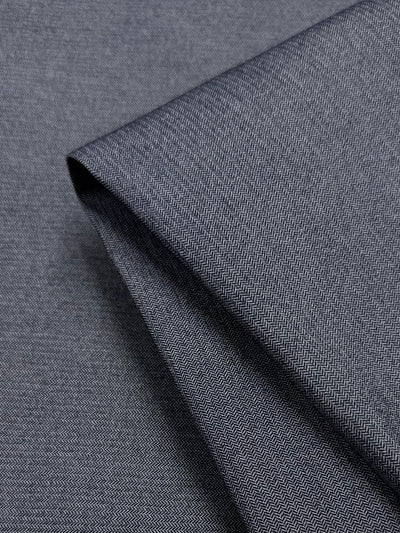 Stretch Bengaline - Chevron Denim - 146cm