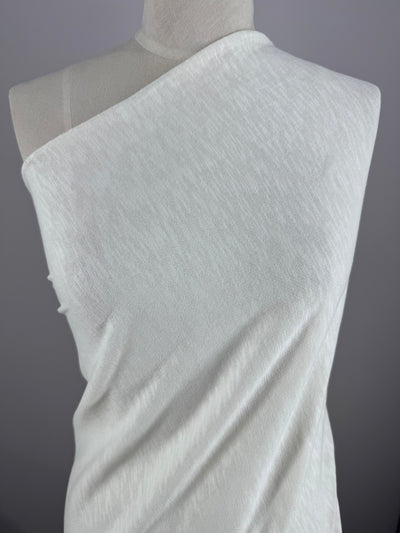 Linen Unbrushed - Ivory - 150cm