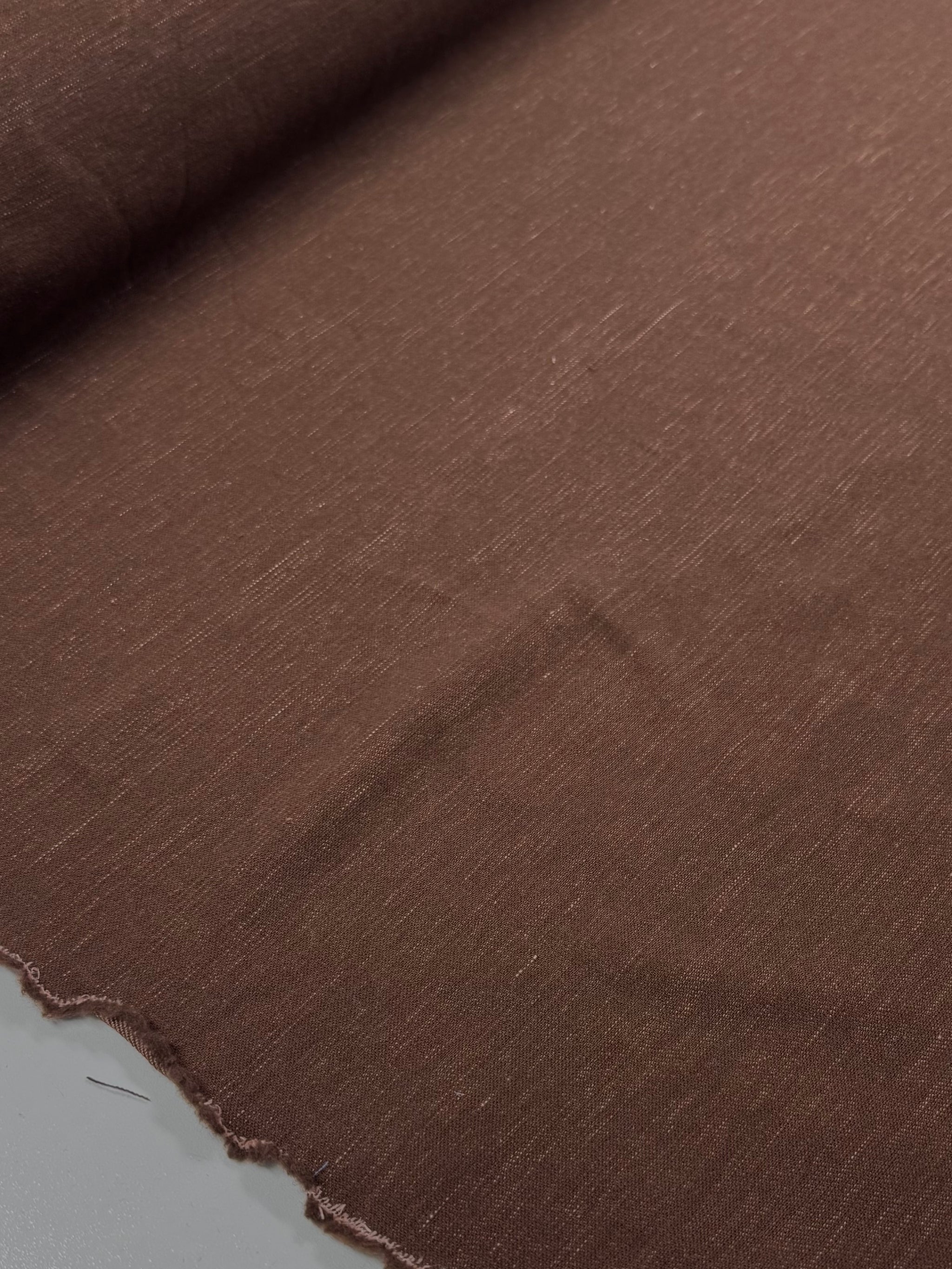 Wool Suiting Twill - Downtown Brown - 154cm