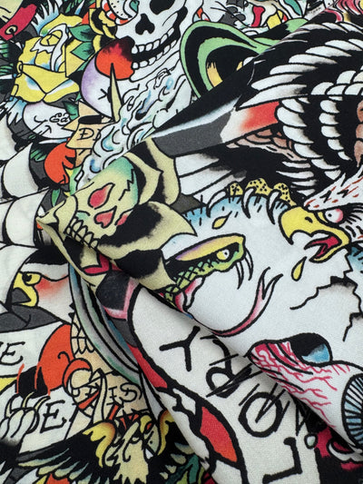 Designer Rayon - Kyoto Inferno - 138cm