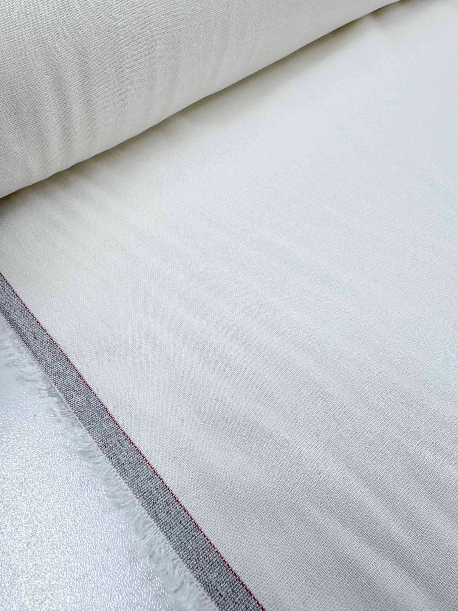 Linen Blend - cream - 138cm