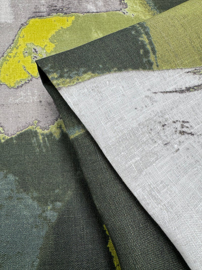 Pure Linen Lawn - Abstract Landscape - 132Cm