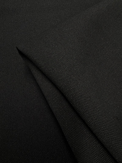 Basket Weave - Black - 150cm