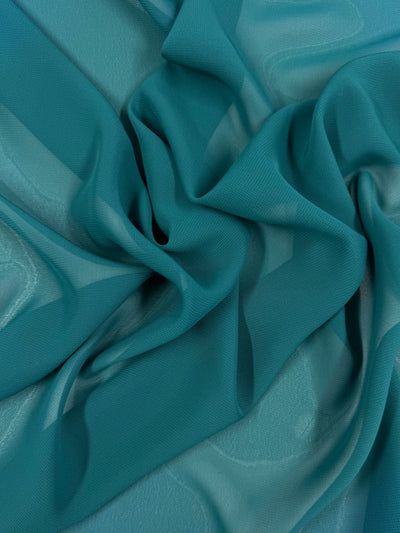 Hi Multi Chiffon - Deep Lake - 150cm