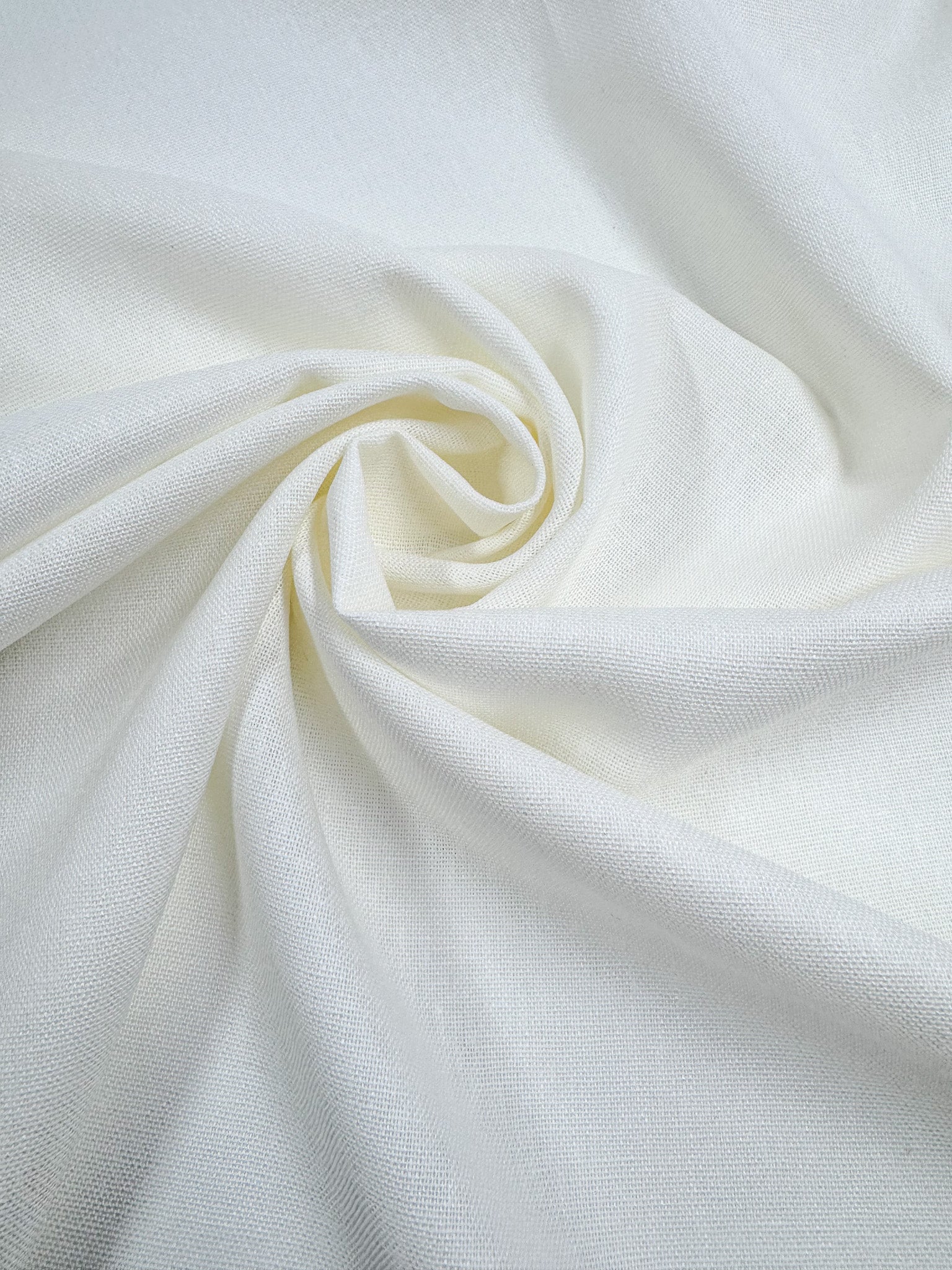 Linen Blend - cream - 138cm