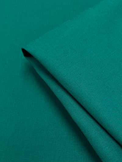 Linen Blend - Emerald - 138cm
