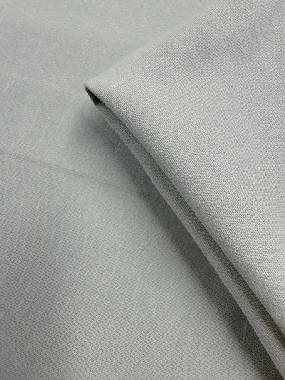Stretch Oxford Linen - Pale Aqua - 147cm