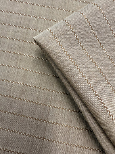 Wool Silk Jacquard - Desert Sand - 155cm