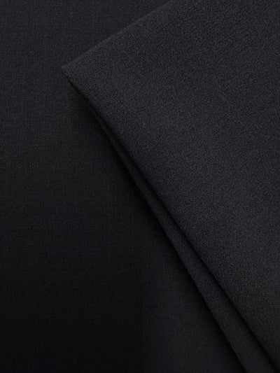 Stretch Wool Crepe Bengaline - Dark Navy - 155cm