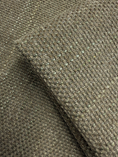 Textured Woven Upholstery - Osaka Earth - 145cm