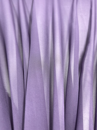 100% Pure Silk Georgette - Wineberry - 135cm