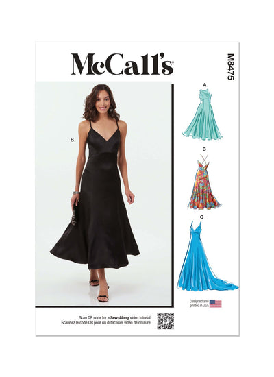 Pattern - Mccall's - M8475 - Misses’ and Women’s Evening Dresses