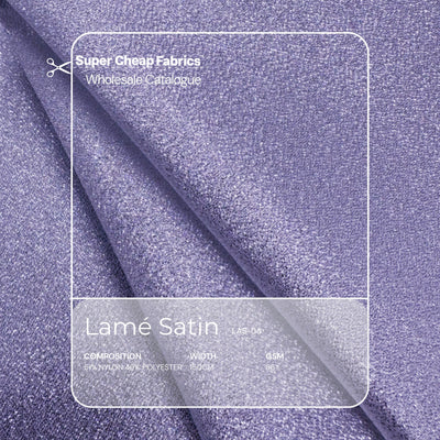 Lamé Satin Wholesale