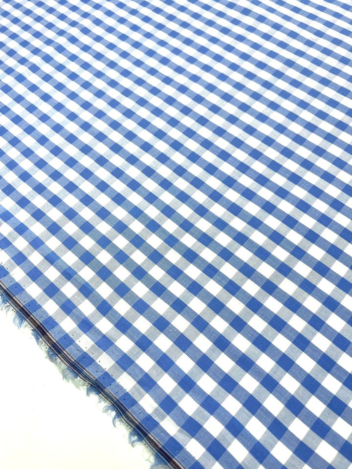 Cotton - Frozen Gingham - 145cm - Super Cheap Fabrics