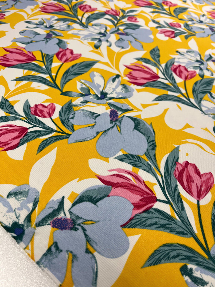 Textured Chiffon - Summer Bloom - 150cm - Super Cheap Fabrics