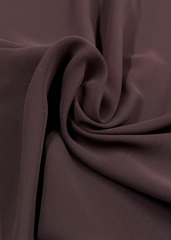 Hi-Multi Chiffon - Wine - 150cm - Super Cheap Fabrics